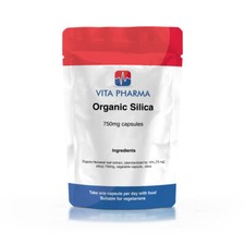 Cápsulas de sílica orgânica 750mg VITAPHARMA comprar usado  Enviando para Brazil