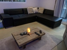 Large leather corner for sale  RETFORD