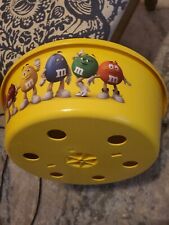 M&M CANDY BOWL LOJA DISPLAY COLECIONÁVEL AMARELO 12x12x5 plástico comprar usado  Enviando para Brazil