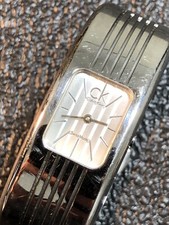 Relógio feminino Calvin Klein suíço quartzo 21mm pulseira de aço inoxidável bateria nova comprar usado  Enviando para Brazil