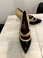 Chanel cream black for sale  ASHTEAD