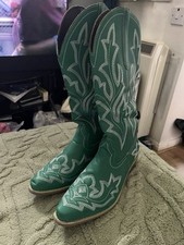 Ladies green embroidered for sale  CLEVEDON