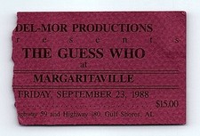 Guess concert ticket for sale  Pittsburgh