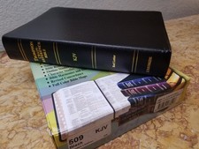 Usado, KIRKBRIDE KJV Thompson Chain Reference Bible Bonded Leather CLEAN LNIB L@@K🌟 comprar usado Usado, KIRKBRIDE KJV Thompson Chain Reference Bible Bonded Leather CLEAN LNIB L@@K🌟 comprar usado  Enviando para Brazil