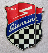 Adesivo automobilismo giannini usato  Italia