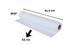 Rotolo plotter f.to usato  Cantu