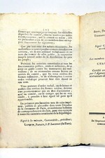  Texte mis en garde fausses lettres et arretés SALUT PUBLIC Montpellier 1795 na sprzedaż  Wysyłka do Poland
