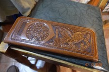 Vintage brown leather for sale  San Simon