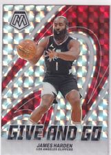 2023-24 Panini Mosaic NBA N° 15 James Harden Give And Go Argent Mosaic Prizm comprar usado  Enviando para Brazil