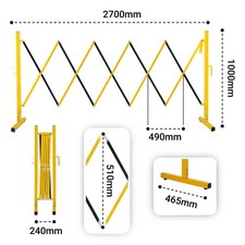 Expandable safety barrier for sale  DUNMOW