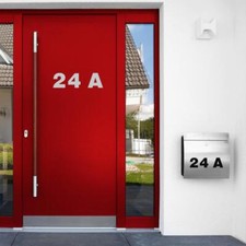 Hausnummer aufkleber zahlen gebraucht kaufen  Neumünster
