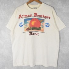 Camiseta unissex manga curta branca anos 90 The Allman Brothers Band 1996 NH11771 comprar usado  Enviando para Brazil