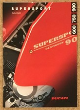 Usado, Folheto de vendas DUCATI SUPERSPORT MOTORCYCLES 1994 #GB D10.1994 600/750/900 comprar usado  Enviando para Brazil