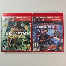 Pacote de jogos Uncharted 1 e 2 (Sony PlayStation 3, PS3)  comprar usado  Enviando para Brazil