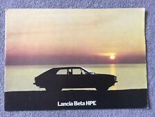 Lancia beta hpe for sale  WEYMOUTH