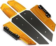 Gold motorcycle footpegs for sale  LONDON