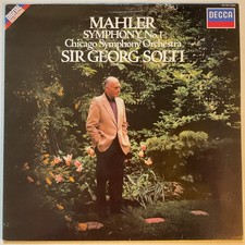 Solti mahler symphony for sale  UK