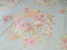 Colcha e fronhas Cottage Core Shabby Chic azul rosa floral 84"X86", suporte fronhas comprar usado  Enviando para Brazil