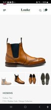 Loake tan brown for sale  EVESHAM