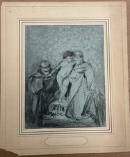 Etonnant dessin ancien d'occasion  Paris IX