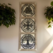 Metall holz wandbild gebraucht kaufen  Hameln