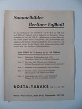 Bosta tabak sammelbilder gebraucht kaufen  Bremen