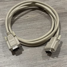 Cabo de Monitor VGA 6 pés, HD15 Macho para HD15 Macho, Bege Vintage comprar usado  Enviando para Brazil