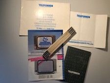 Telefunken riginaler prospekt gebraucht kaufen  Celle
