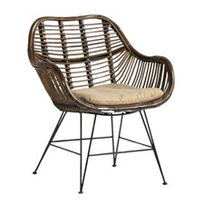 Rattan garden chair for sale  HYDE