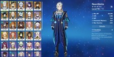 AR58 [NA] Neuvillette Navia Raiden Ganyu Hu Tao +12 Heróis 3 Armas comprar usado  Enviando para Brazil