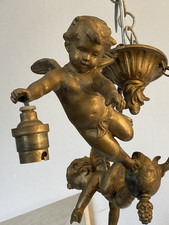 Antique angelot chandelier d'occasion  Expédié en Belgium