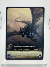 World of Warcraft TCG Blizzard 2009 1/1 arte estendida Sindragosa, a rainha do gelo, usado comprar usado  Enviando para Brazil