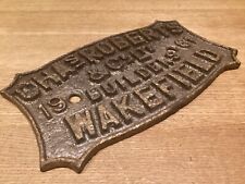 Railway plate chas for sale  SUDBURY