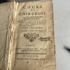 Livre ancien 1759 d'occasion  Chameyrat