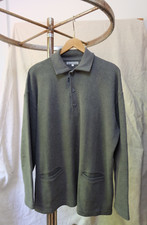 Camiseta de malha vintage década de 1990 Emporio Armani cinza colarinho comprar usado  Enviando para Brazil