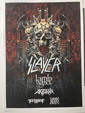 Slayer anthrax testament for sale  Bremerton