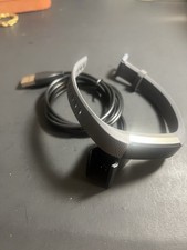 Fitbit Alta HR monitor de atividade física monitor de frequência cardíaca faixa cinza grande funciona comprar usado  Enviando para Brazil