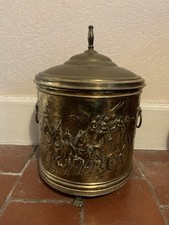 Vintage brass lidded for sale  TELFORD