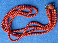 Pulente doppelte korallenkette gebraucht kaufen  Konz