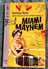 Anthony Rome / MIAMI MAYHEM 1960 segunda mano  Embacar hacia Mexico