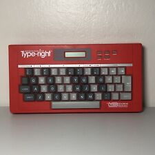Teclado interativo tipo direito V-Tech vintage digitação tutor educacional vermelho cinza comprar usado  Enviando para Brazil