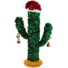 Christmas tinsel cactus for sale  WATFORD