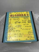 Algebra teaching textbook for sale  Walled Lake