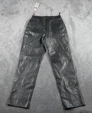 Vintage leather trousers for sale  HUDDERSFIELD
