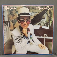 Elton John assinado lp Greatest Hits, Original, Vintage, Ótimos Presentes, Anos 70, Anos 80, Anos 90 comprar usado  Enviando para Brazil