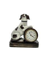 Dog clock porcelian for sale  Broken Arrow