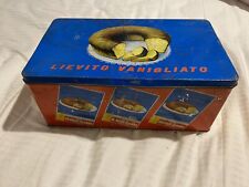 Scatola latta lievito usato  Venezia