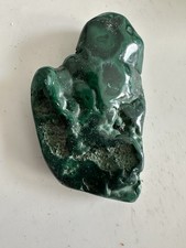 Natural malachite freeform for sale  BROMYARD