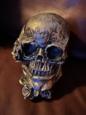 Gold black skull for sale  BOSTON