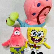 "Juguetes de peluche Universal Studios Bob Esponja + Patrick Star de 9""" segunda mano  Embacar hacia Argentina